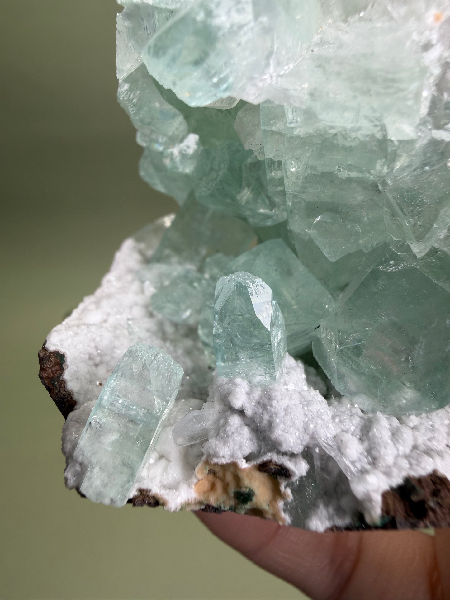 Apophyllite - India