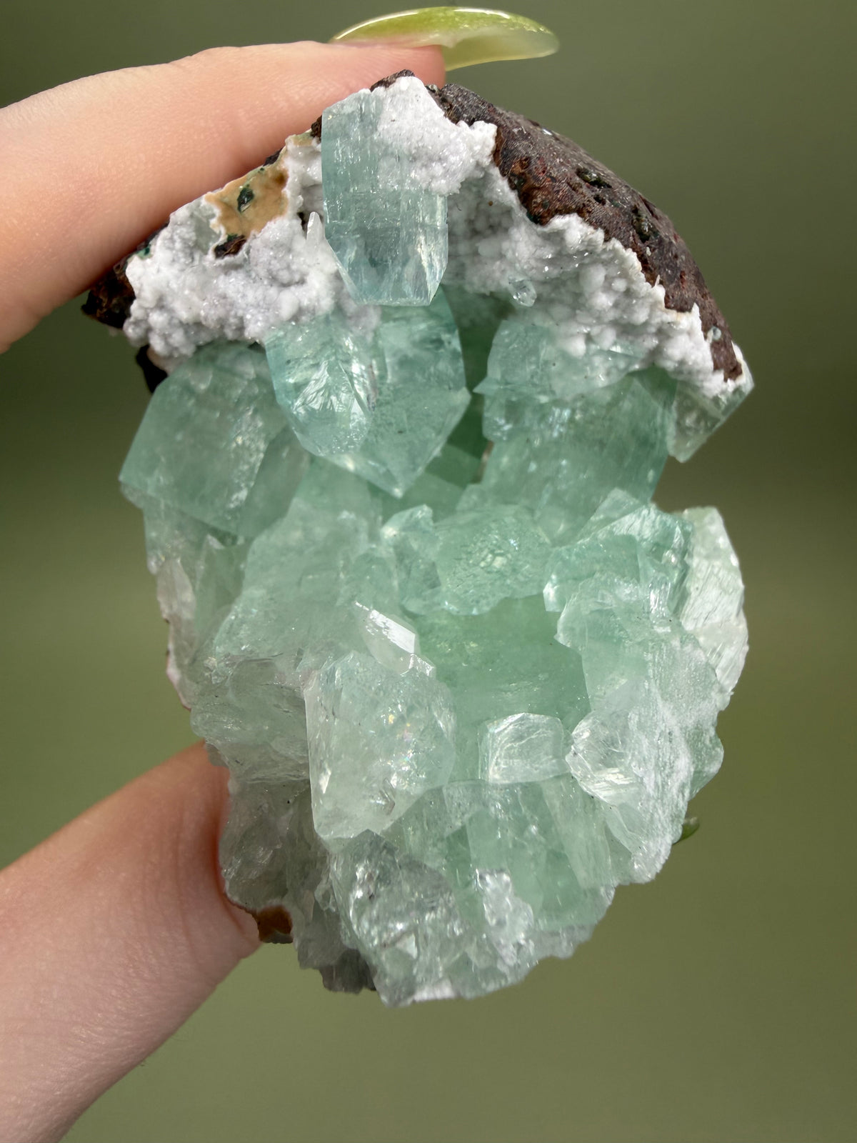 Apophyllite - India