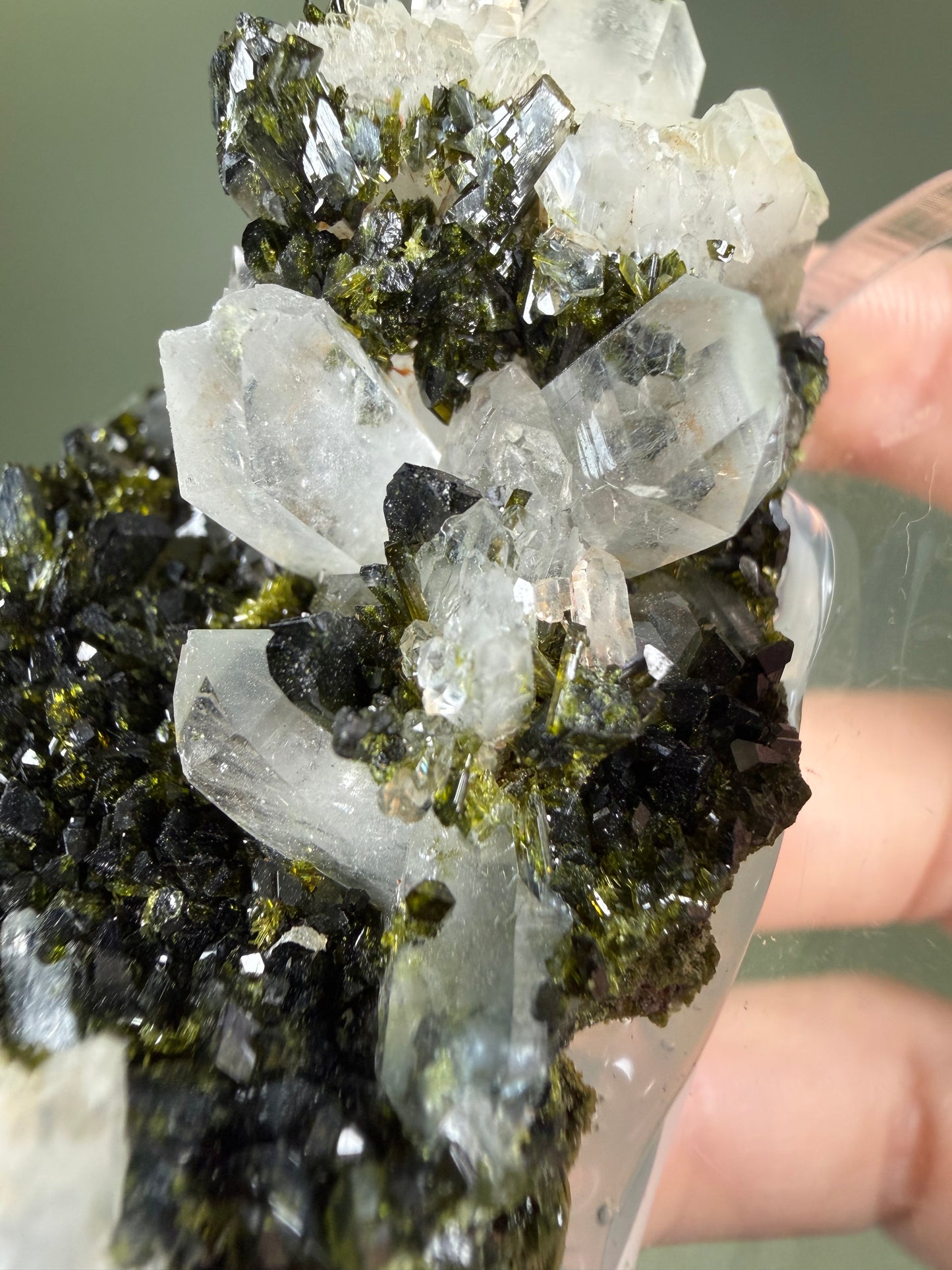 Epidote with Quartz - Turkey