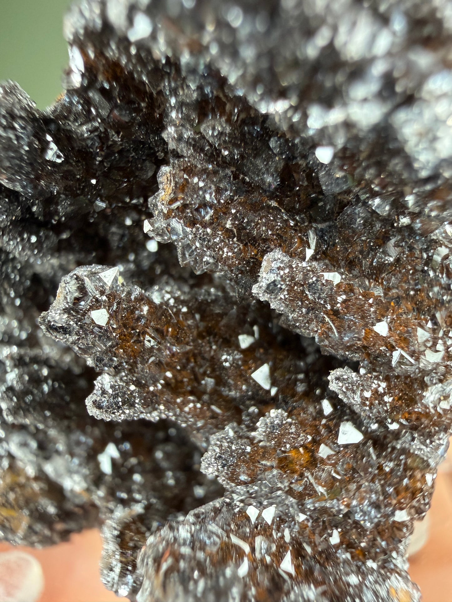 Goethite in Quartz - Morocco