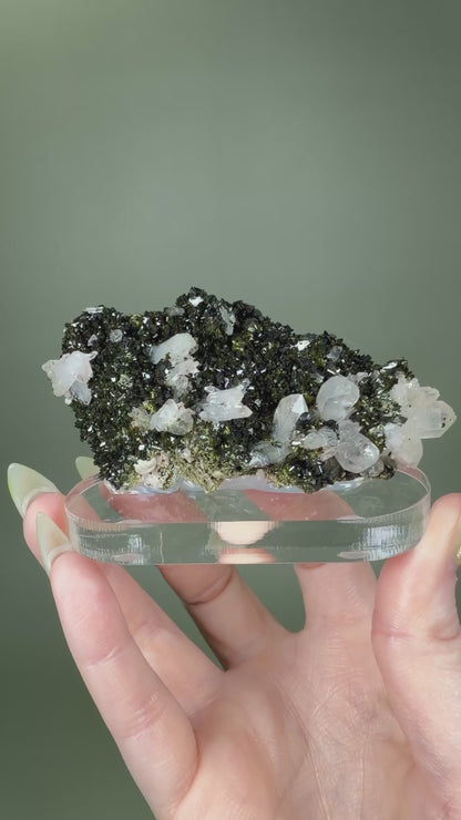 Epidote with Quartz - Turkey