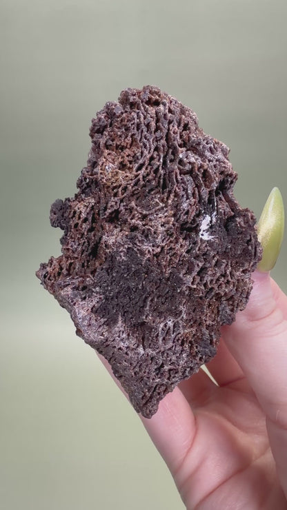 Goethite Included Quartz - Morocco